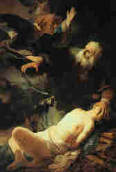 Rembrandt's Sacrifice of Isaac 