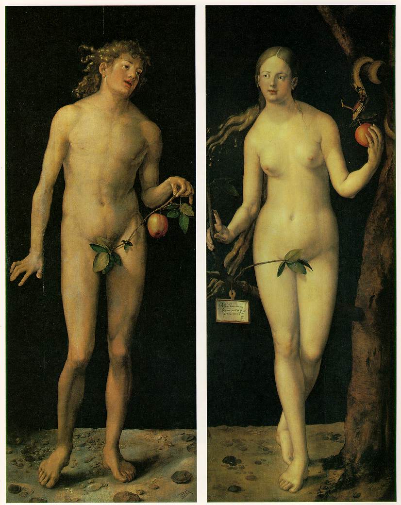 Duerer Adam and Eve 1507